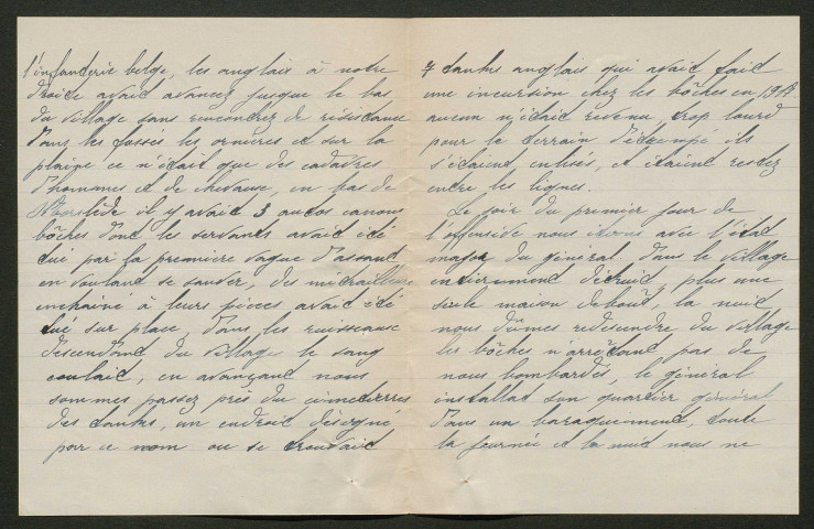 Témoignage de Dutrieux, Louis et correspondance avec Jacques Péricard