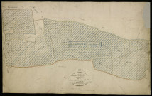 Plan du cadastre napoléonien - Arvillers : Bois Saint Martin (Le) ; Marette (La), D