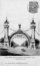 Exposition Internationale d'Amiens en 1906 - Entrée Principale (carte postale officielle de l'Exposition)