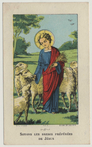 Soyons les brebis préférées de Jésus
