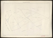 Plan du cadastre rénové - Vaudricourt : section ZA