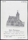 Croix-Moligneaux : église dédiée à Saint-Médard - (Reproduction interdite sans autorisation - © Claude Piette)