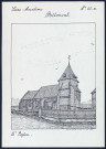 Rétonval (Seine-Maritime) : l'église - (Reproduction interdite sans autorisation - © Claude Piette)