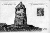 Crécy-en-Ponthieu. L'Ancien Moulin de Pierre - Observatoire du Roi d'Angleterre Edouard III, lors de la Bataille (26 août 1316)