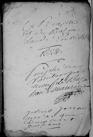 Etude de Me Claude Bazin à Amiens (étude n°10). Minutes de l'année 1622