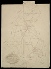 Plan du cadastre napoléonien - Nibas : tableau d'assemblage