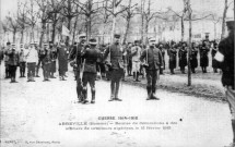Abbeville (Somme) - Remise de décorations à des officiers de tirailleurs algériens le 15 février 1915