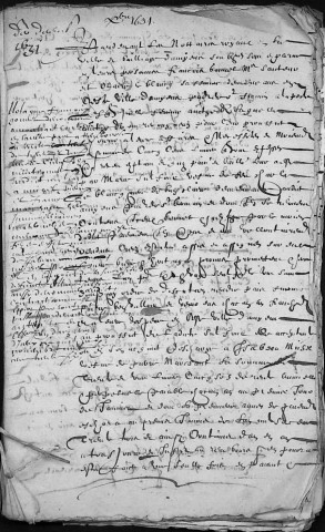 Etude de Me Antoine Limeux à Amiens (étude n°11). Minutes de l'année 1631