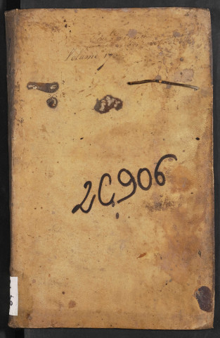 Contrôle des actes du bureau de Conty pour la période du 6 avril 1735 au 22 janvier 1737