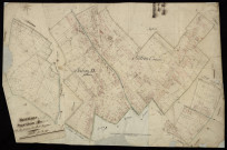 Plan du cadastre napoléonien - Rosières-en-Santerre (Rosières) : Solle du sentier du Bois Reigner (La) ; Arbre d'Avesne (L'), C3, D3 et D5