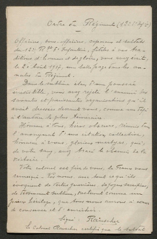 Témoignage de Thilos, Marcel Barthélémy et correspondance avec Jacques Péricard