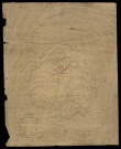 Plan du cadastre napoléonien - Berneuil : tableau d'assemblage
