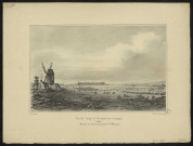 Vue du camp de Nemours près de Compiègne (1837). Division du Lieutenant Général Vte Schramm