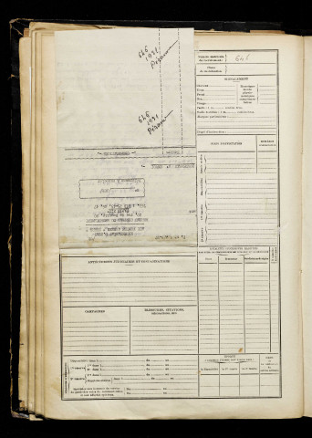 Séné, Pierre Odile, né le 13 décembre 1901 à Ytres (Pas-de-Calais), classe 1921, matricule n° 646, Bureau de recrutement de Péronne