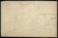 Plan du cadastre napoléonien - Hornoy-le-Bourg (Hallivillers-Lincheux) : Hallivillers, A