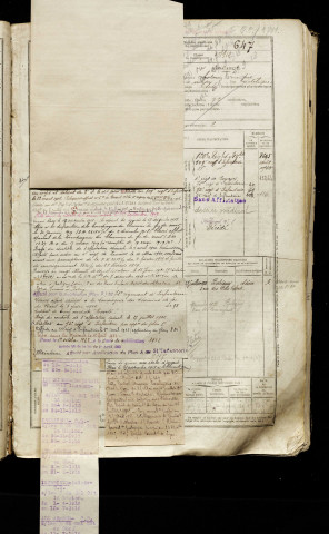 Bachy, Elie Adéodat Marius, né le 09 avril 1894 à Curlu (Somme), classe 1914, matricule n° 647, Bureau de recrutement de Péronne