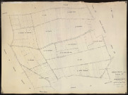 Plan du cadastre rénové - Hédauville : section ZC