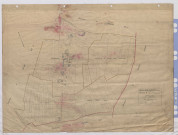 Plan du cadastre rénové - Croix-Moligneaux : section A3