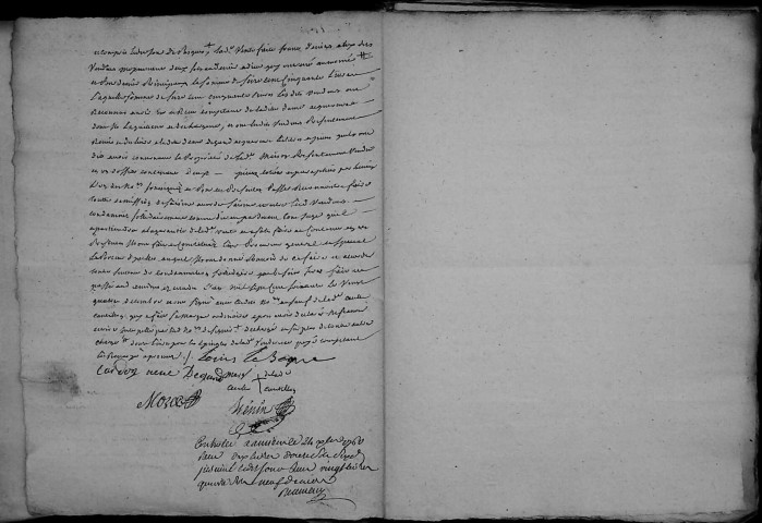 Etude de Me François Henin à Amiens (étude n°3). Minutes de l'année 1760