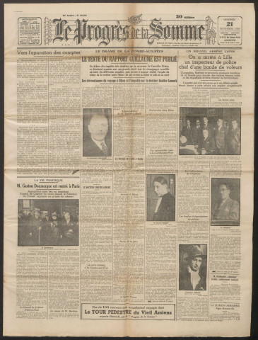 Le Progrès de la Somme, numéro 20102, 21 septembre 1934