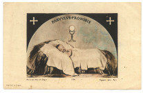 Parvulus pro nobis. L'Enfant Jésus dans la mangeoire (peint par Monseigneur de Ségur)