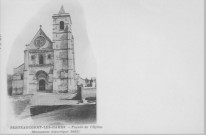 Façade de l'église (Monument historique 1095)