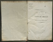 Tirage au sort (arrondissement d'Abbeville) de l'année 1826