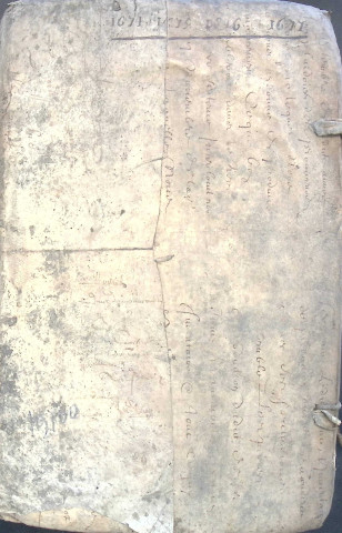 Etude de Me François Machart à Amiens (étude n°13). Minutes des années 1674-1677