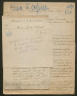 Témoignage de Jean, Edouard et correspondance avec Jacques Péricard