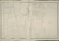 Plan du cadastre napoléonien - Saint-Riquier : Vals Minons (Les), E