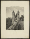 Picardie historique et monumentale : Airaines, entrée du château