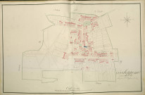 Plan du cadastre napoléonien - Atlas cantonal - Coisy : B développée