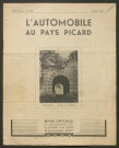 L'Automobile au Pays Picard. Revue officielle de l'Automobile-Club de Picardie et de l'Aisne, 367, juillet 1951