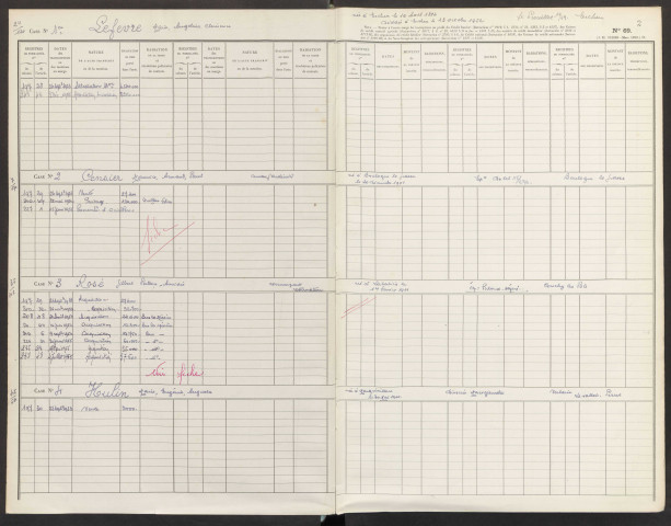 Répertoire des formalités hypothécaires, du 24/09/1953 au 30/03/1954, registre n° 035 (Conservation des hypothèques de Montdidier)