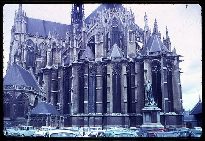 Amiens (Somme). L'abside de la cathédrale