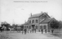 La gare de Feuquières Fressenneville