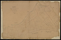 Plan du cadastre napoléonien - Blangy-sous-Poix (Blangy) : Mare des Flots (La), C