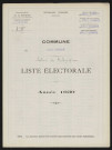 Liste électorale : Friville-Escarbotin, Section de Belloy-sur-Mer