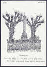 Barbery (Oise) : calvaire près du cimetière - (Reproduction interdite sans autorisation - © Claude Piette)