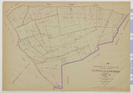 Plan du cadastre rénové - Cléry-sur-Somme : section X2