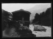 Chemin de Zermatt - route du Gorner - juillet 1903