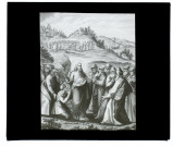Evangile - légion de démons chassés - gravure de Metzmacher