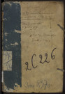 Contrôle des actes du bureau d'Ailly-sur-Noye pour la période du 5 janvier 1765 au 2 janvier 1767