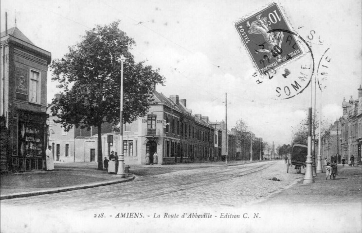 Amiens. La Route d'Abbeville