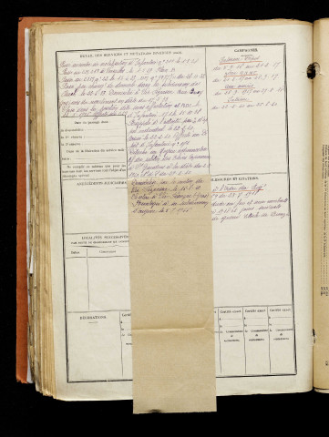 Soulas, Léonce Ernest, né le 07 novembre 1897 à Villers-Campsart (Somme), classe 1917, matricule n° 203, Bureau de recrutement d'Amiens