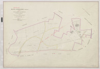Plan du cadastre rénové - Sainte-Radegonde : section X