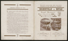Publicités automobiles : Secqueville et Hoyau