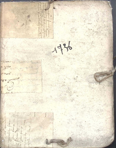 Etude de Me Charles Machart à Amiens (étude n°16). Minutes de l'année 1736