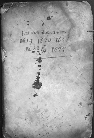 Etude de Me Noël Pezé à Amiens (étude n°13). Minutes des années 1619-1623