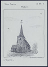 Penly (Seine-Maritime) : l'église - (Reproduction interdite sans autorisation - © Claude Piette)